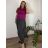 Nohavice s gumou široké letné dámske nadrozměr LADY (50/52/54 ONE SIZE) TALIANSKA MóDA IMSM25LADY
