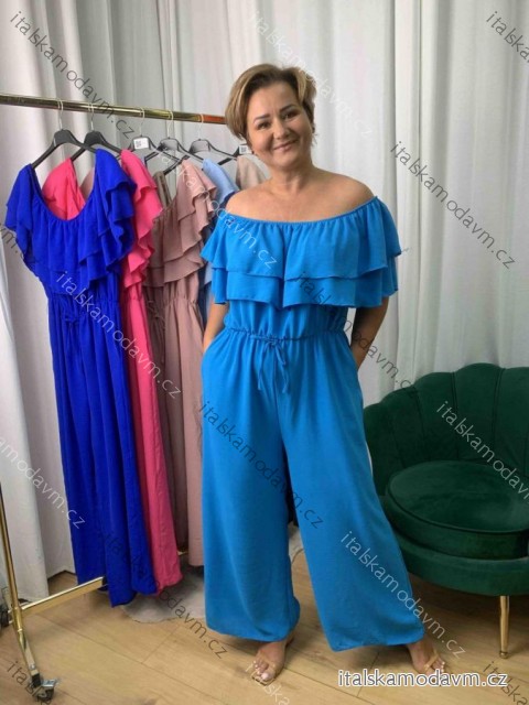 Overal dlhý carmen dámsky nadrozmer (42/44/46 ONE SIZE) TALIANSKA MÓDA IMWEC25060