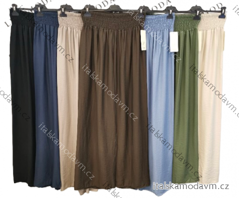 Kalhoty dlouhé oversize dámské (S/M/L ONE SIZE) ITALSKÁ MÓDA IMPLI256561