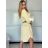 Šaty košilové 3/4 krátký rukáv dámské (S/M/L ONE SIZE) ITALSKá MODA IMSP25LAGO/DU -   modrá -   S/M/L