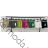 Kraťasy elegantní s páskem dámské (S/M/L ONE SIZE) ITALSKÁ MÓDA IMPLI2516086