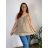 Tílko s krajkou dámské nadrozměr (XL/2XL/3XL ONE SIZE) ITALSKÁ MÓDA IMBM23023/DU 2XL/3XL bílá