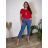 Kalhoty rifle dlouhé dámské  MOM (38-48) TP JEANS TPJ25D5118/DUR modrá 38