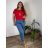 Kalhoty rifle dlouhé dámské  MOM (38-48) TP JEANS TPJ25D5118