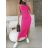 Šaty volnočasové letní na ramínka dámské (XS/S/M ONE SIZE) ITALSKÁ MÓDA IMD25097/DUR Černá XS/S/M