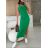 Šaty volnočasové letní na ramínka dámské (XS/S/M ONE SIZE) ITALSKÁ MÓDA IMD25097/DUR Černá XS/S/M