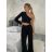 Souprava letní elegantní top a kalhoty dámská (S/M/L ONE SIZE) ITALSKÁ MÓDA IMD24091