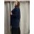 Sako prodloužené dlouhý rukáv dámské (S/M/L ONE SIZE) ITALSKÁ MÓDA IMD24001