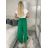 Nohavice letné zavinovací dlhé oversize dámske GINIE (S/M/L ONE SIZE) TALIANSKA MÓDA IMD24250/DU S/M/L zelená
