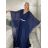 Šaty dlhé společenské elegantný krátky rukáv dámske (S/M/L ONE SIZE) TALIANSKA MÓDA IMPSH2550410