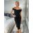 Šaty dlhé elegantný carmen dámske (S/M ONE SIZE) TALIANSKA MÓDA IMM24M0150