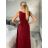 Šaty letné bez rukávu dámske PAGE (S/M/L ONE SIZE) TALIANSKA MÓDA IM725020/DU S/M/L čierna