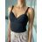 Croptop na ramienka dámsky (S/M ONE SIZE) TALIANSKA MÓDA IMPLP2480760045