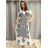 Šaty dlhé letné icecool bez rukávov dámske (M/L-XL/2XL) AINUOSI TALIANSKA MODA IMB249501 XL/2XL biela