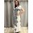 Šaty dlhé letné icecool bez rukávov dámske (M/L-XL/2XL) AINUOSI TALIANSKA MODA IMB249501 XL/2XL biela