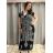 Šaty dlhé letné icecool bez rukávov dámske (M/L-XL/2XL) AINUOSI TALIANSKA MODA IMB249501 XL/2XL biela