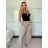 Nohavice elegantné s opaskom dámske (S/M/L ONE SIZE) TALIANSKA MóDA IMSM25GIZELE