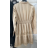 Šaty elegantní krajkové dlouhý rukáv dámské (S/M/L ONE SIZE) ITALSKÁ MÓDA IMPOC236339