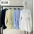 Šaty elegantní košilové dlouhý rukáv dámské (S/M/L ONE SIZE) ITALSKÁ MÓDA IMPOC236338