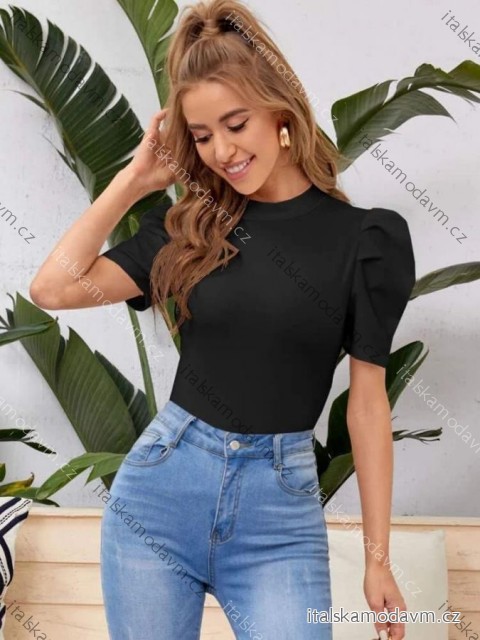 Tričko krátký rukáv dámské (S/M ONE SIZE) ITALSKÁ MÓDA IMM23HF12989