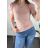 Tričko krátký rukáv dámské (S/M ONE SIZE) ITALSKÁ MÓDA IMM23HF12989