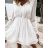 Šaty elegantné krajkové dlhý rukáv dámske (S/M/L ONE SIZE) TALIANSKA MÓDA IMPOC236215