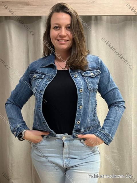 Bunda riflová dámská (S-2XL) M.SARA MSR24A2090-4/DR