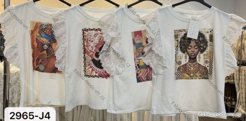 Tričko top bez rukávu dámské (XS/S/M ONE SIZE) ITALSKÁ MÓDA IMM25M2965A