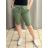 Kraťasy strečové šortky dámske (S/M ONE SIZE) TALIANSKA MÓDA IMC24209/DUR -   čierna -   S / M