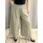 Kalhoty mušelínové letní oversize dámské nadrozměr LUCY (46/48/50 ONE SIZE) ITALSKÁ MÓDA IM425312