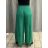 Kalhoty mušelínové letní oversize dámské nadrozměr LUCY (46/48/50 ONE SIZE) ITALSKÁ MÓDA IM425312