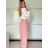 Body dlouhý rukáv dámské JULIA (S/M ONE SIZE) ITALSKÁ MÓDA IMPLP2454680090/DU -   bílá -   S/M