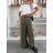 Kalhoty dlouhé letní oversize s páskem dámské (S/M/L ONE SIZE) ITALSKÁ MÓDA IMWGS251154