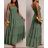 Šaty dlouhé letní mušelín carmen bez rukávu dámské (XS/S/M ONE SIZE) ITALSKÁ MÓDA IMWGS251192