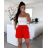 Kraťasy šortky mušelín dámske (S/M/L ONE SIZE) TALIANSKA MÓDA IMD25143