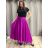 Sukně saténová dlouhá dámská Carol (S/M/L ONE SIZE) ITALSKá MODA IM325CAROL