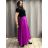 Sukně saténová dlouhá dámská Carol (S/M/L ONE SIZE) ITALSKá MODA IM325CAROL