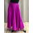 Sukně saténová dlouhá dámská Carol (S/M/L ONE SIZE) ITALSKá MODA IM325CAROL/DR S/M/L fuchsiová