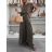 Souprava kalhoty dlouhé a tunika bez rukávu dámské (XS/S/M ONE SIZE) ITALSKÁ MÓDA IMWCH251324
