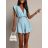 Overal krátký elegantní bez rukávu dámský (XS/S/M ONE SIZE) ITALSKÁ MÓDA IMWCH251329