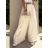 Kalhoty dlouhé letní oversize s páskem dámské (XS/S/M ONE SIZE) ITALSKÁ MÓDA IMWCH251340