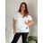 Tričko krátky rukáv dámska nadrozmer (2XL/3XL/4XL ONE SIZE) TALIANSKA MÓDA IMC23080/DU mintová 2XL/3XL