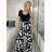 Overal elegantní krátký rukáv dámský MIA (XS/S/M ONE SIZE) ITALSKÁ MÓDA IMM25M55299-1/DUR XS/S/M Černá