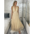 Šaty dlouhé elegantní bez rukávu dámské (S/M ONE SIZE) ITALSKÁ MÓDA IMPSH2420019 fialová S/M