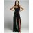 Overal dlouhý elegantní carmen na ramínka dámský (XS/S/M ONE SIZE) ITALSKÁ MÓDA IMWHP25956/DUR růžová starorůžová XS/S/M