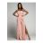 Overal dlouhý elegantní carmen na ramínka dámský (XS/S/M ONE SIZE) ITALSKÁ MÓDA IMWHP25956/DUR růžová starorůžová XS/S/M