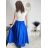 Sukně saténová dlouhá dámská Carol (S/M/L ONE SIZE) ITALSKá MODA IM325CAROL/DR S/M/L fuchsiová