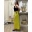 Kalhoty dlouhé oversize s páskem dámské nadrozměr SIMONE (46/48/50 ONE SIZE) ITALSKÁ MÓDA IMWDT25972/DU 46/48/50 Černá
