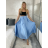 Sukně saténová dlouhá dámská Carol (S/M/L ONE SIZE) ITALSKá MODA IM325CAROL