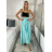 Sukně saténová dlouhá dámská Carol (S/M/L ONE SIZE) ITALSKá MODA IM325CAROL/DR S/M/L fuchsiová